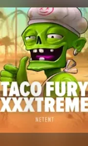 taco fury xxxtreme game logo